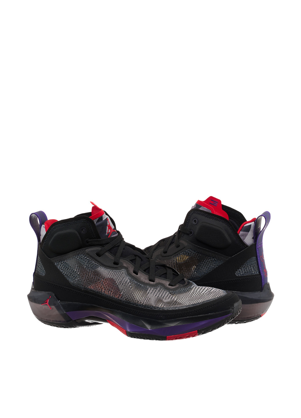 Цветные демисезонные кроссовки dd6958-065_2024 Jordan AIR XXXVII BLACK