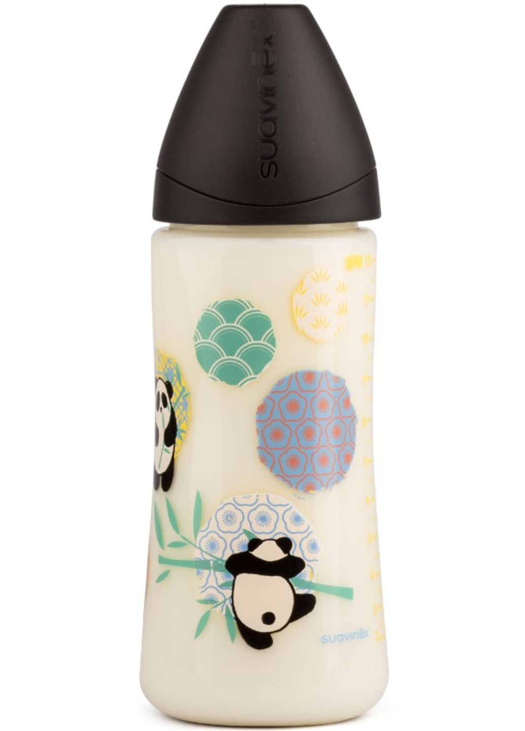 Бутылочка для кормления Истории панды, 360 мл, черный (304000) Suavinex (286172726)