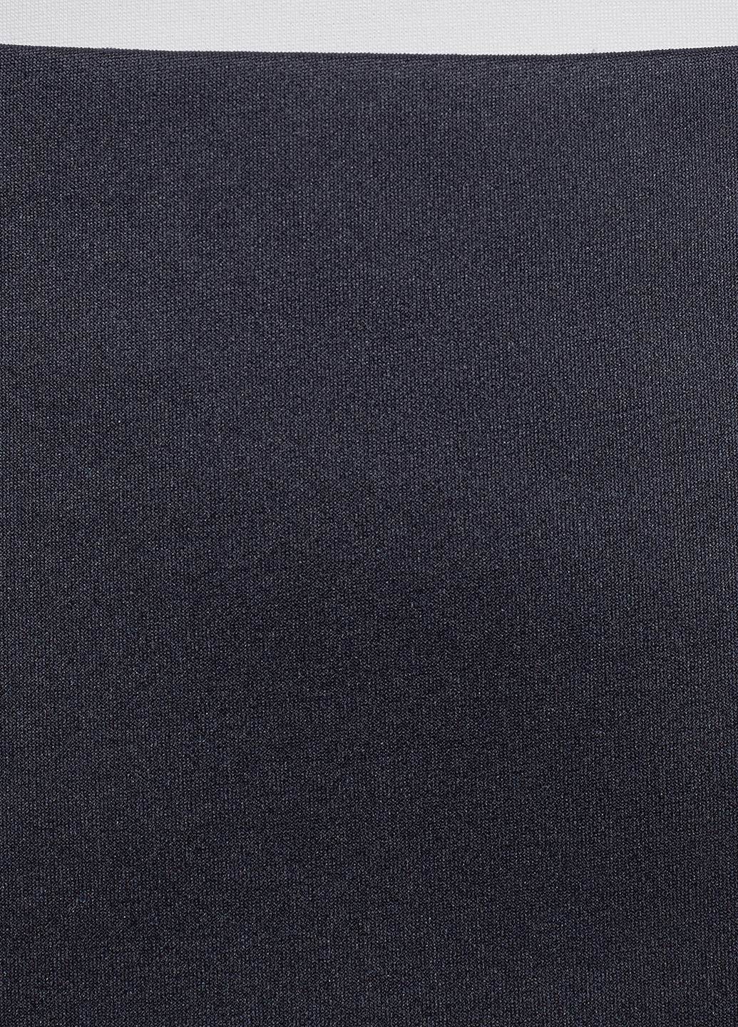 Темно-синяя офисная однотонная юбка Oodji