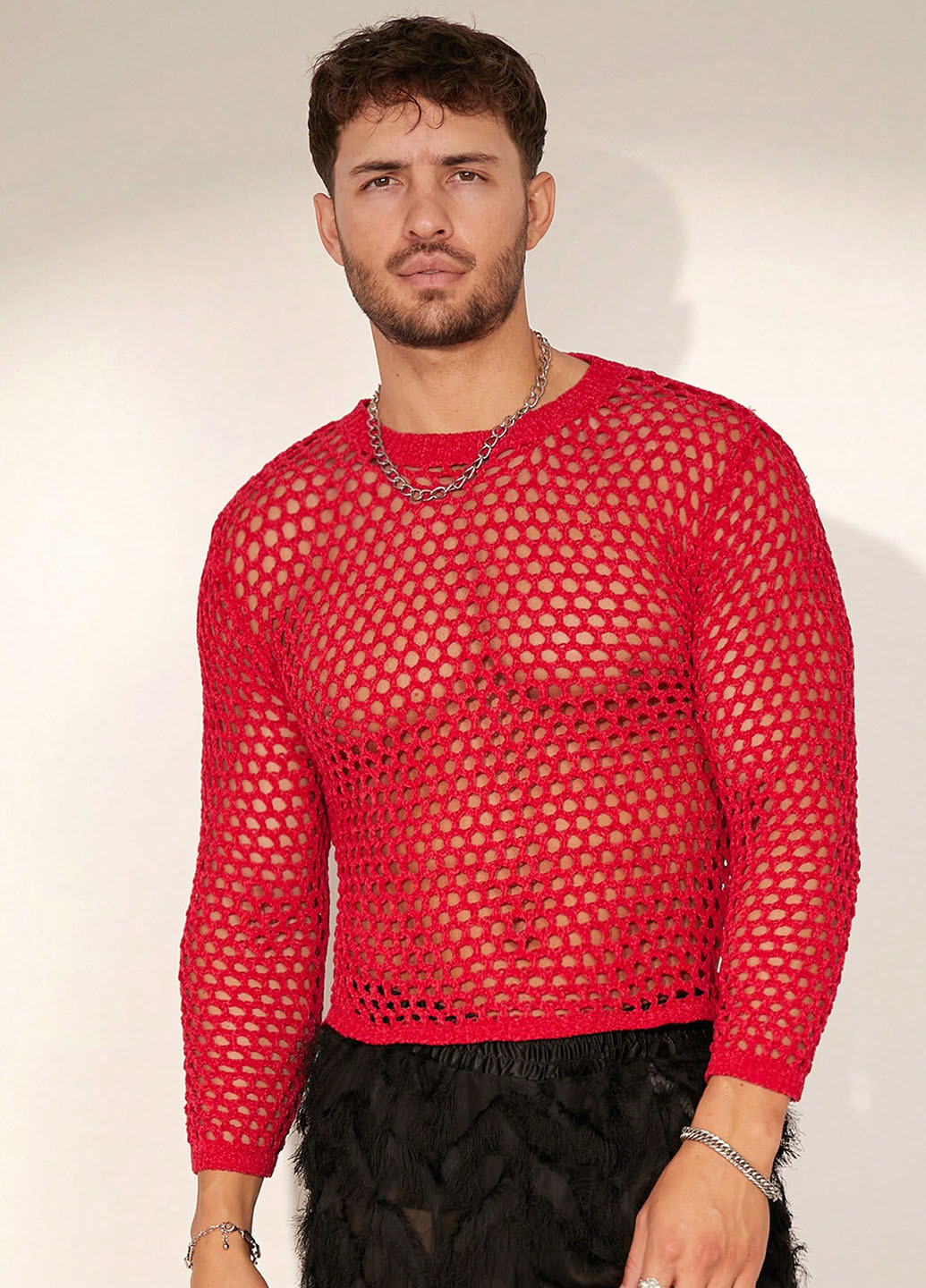 Красный демисезонный джемпер джемпер SHEIN