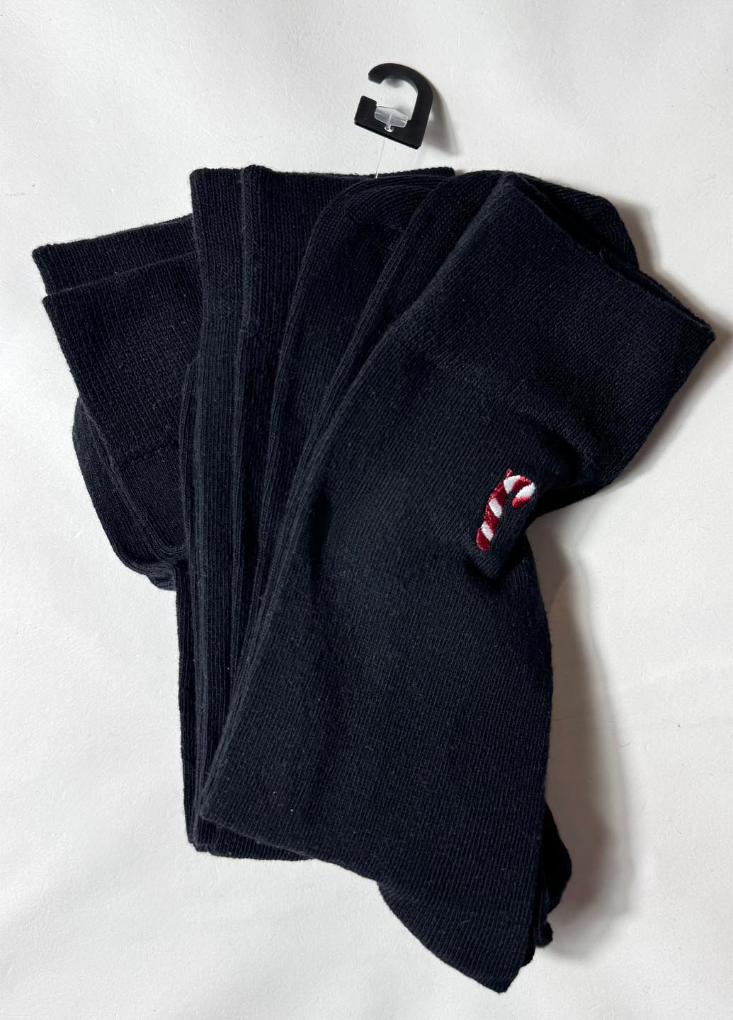 Чорні шкарпетки (3 пари) Reserved однотонні (365701421)