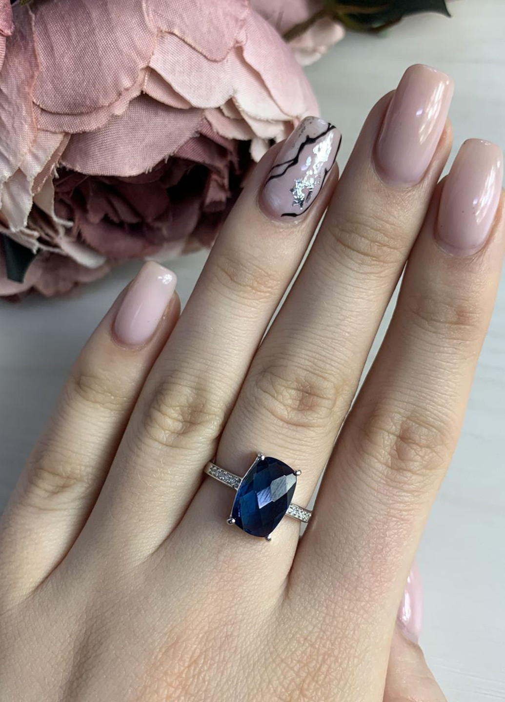 Кольцо Silver Flame (188181925)