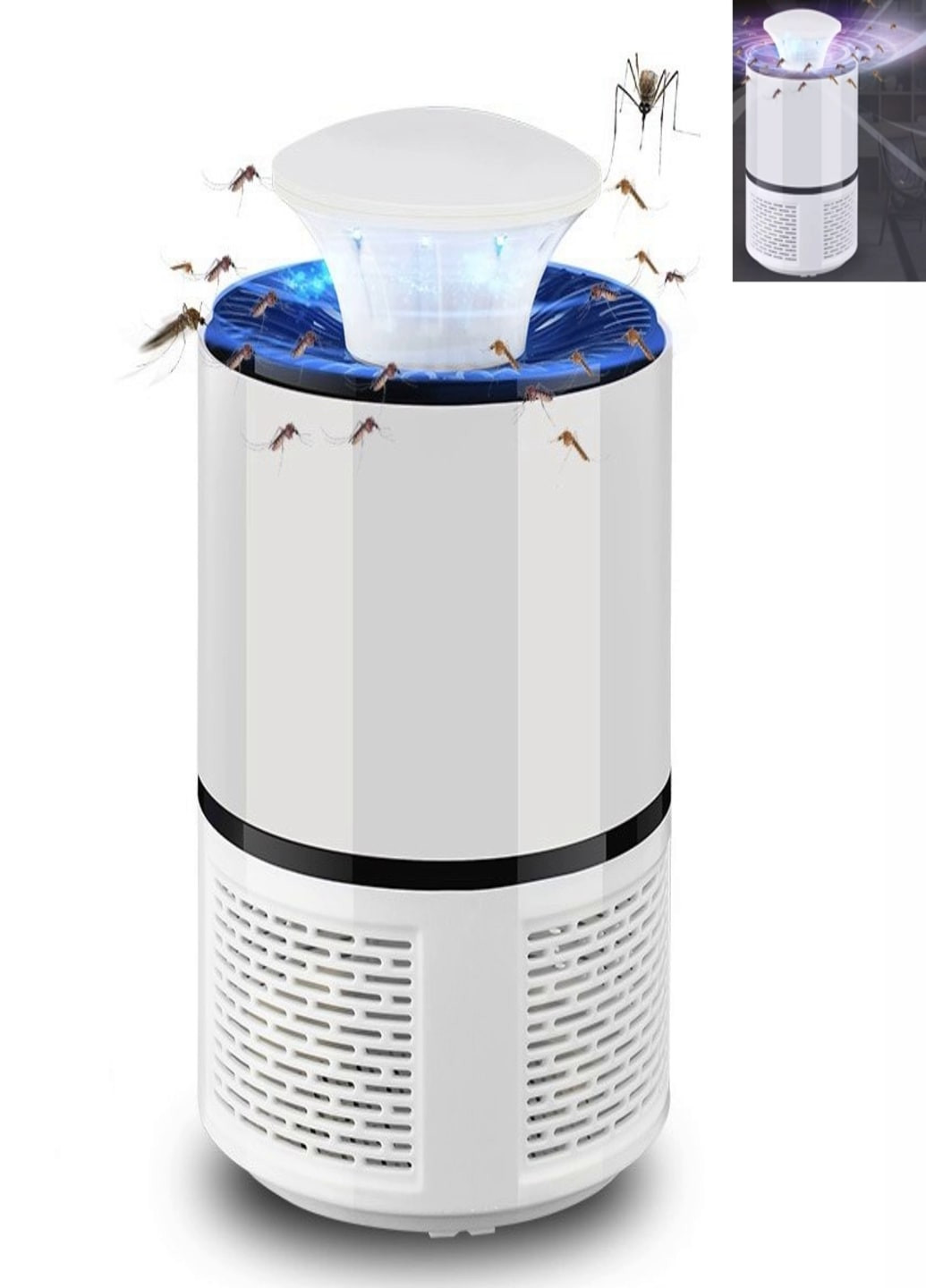 Лампа пастка для комах знищує комарів мух (222009) Francesco Marconi (213875520)