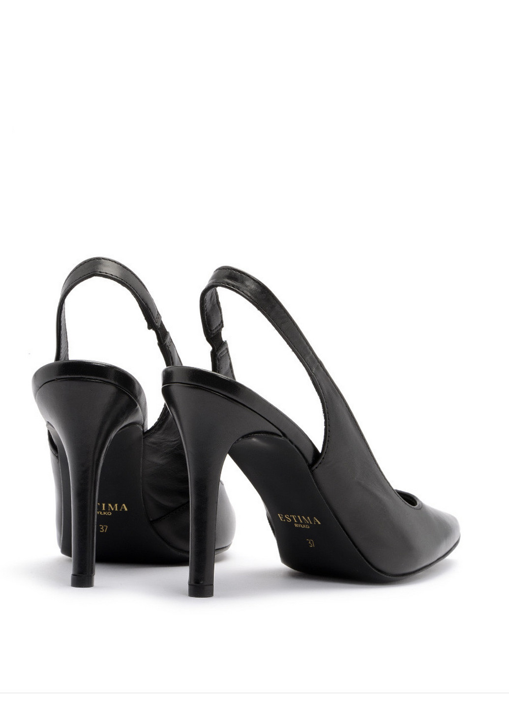 Rylko Туфлі слінгбекі чорний з натуральна шкіра, — літо (252925355)