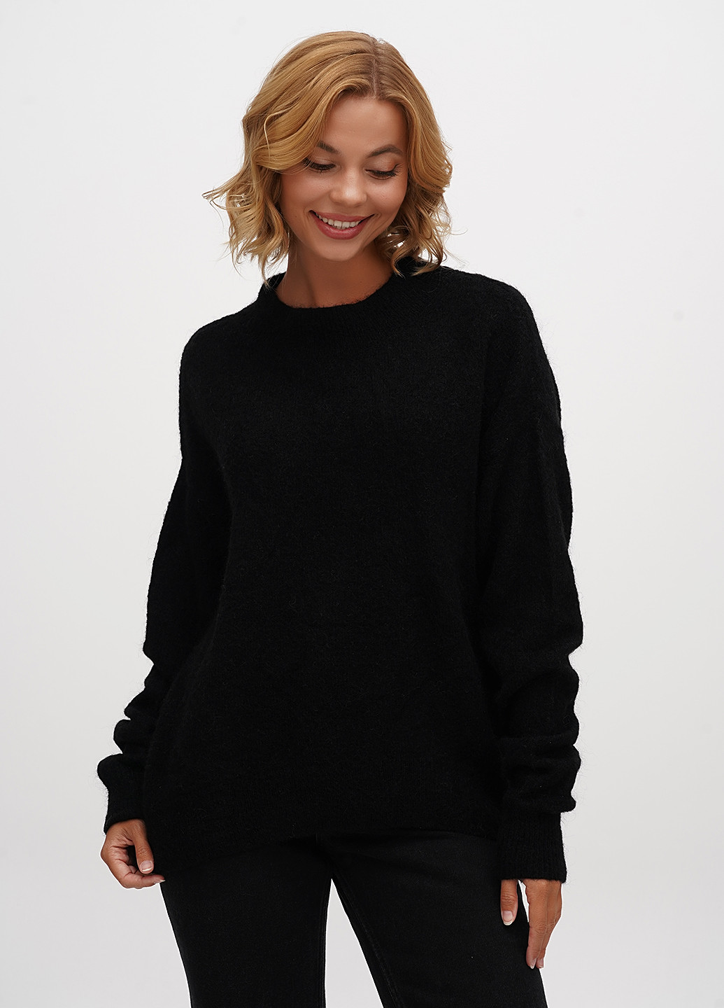 Черный зимний джемпер джемпер H&M