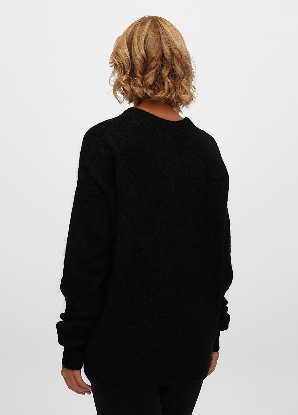 Черный зимний джемпер джемпер H&M