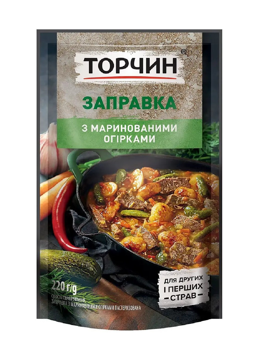 Заправка с маринованными огурцами, 220 г Торчин (332769128)
