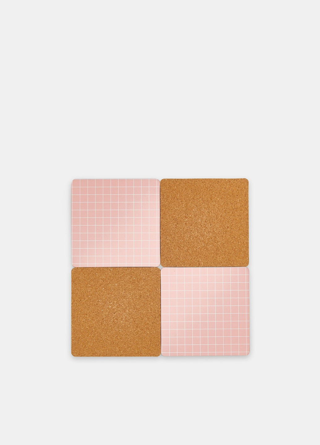 Підставка під гаряче (4 шт.), 10х10х0,5 см Sinsay (353322234)