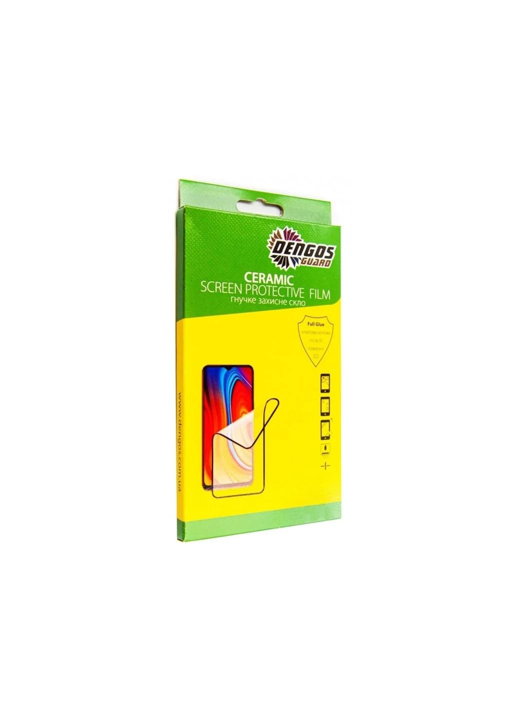 Скло захисне Full Glue для Xiaomi 11 Lite 5G NE (black) (TGFG-190) DENGOS (252389558)