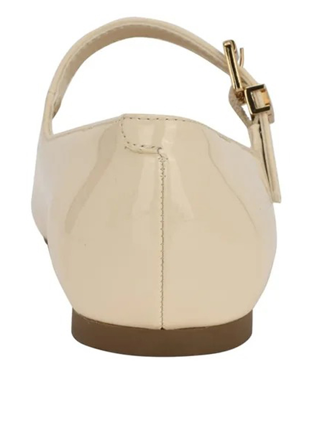 Жіночі балетки Guess | бежеві однотонні лаковані штучна шкіра (322871299)