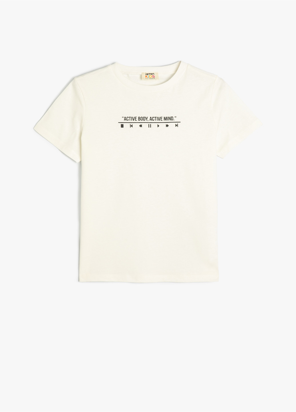 Біла літня футболка KOTON