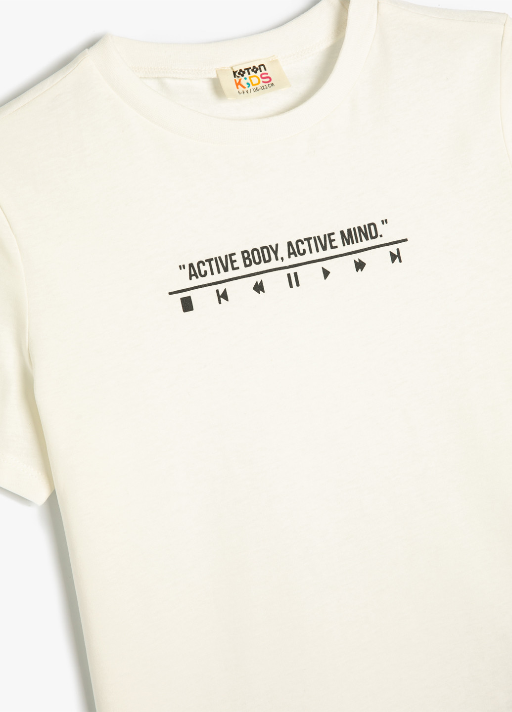 Біла літня футболка KOTON