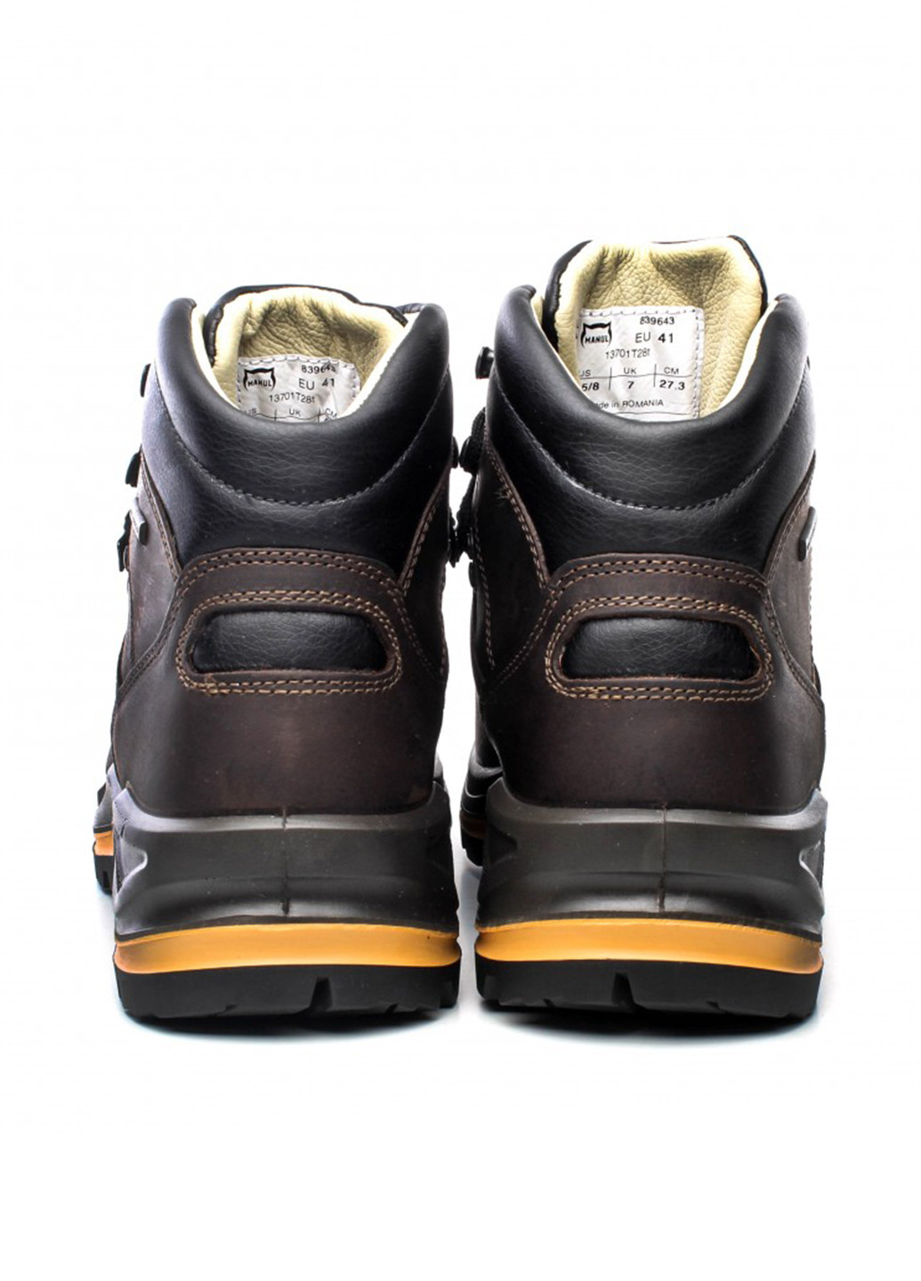 Коричневые осенние ботинки Manul