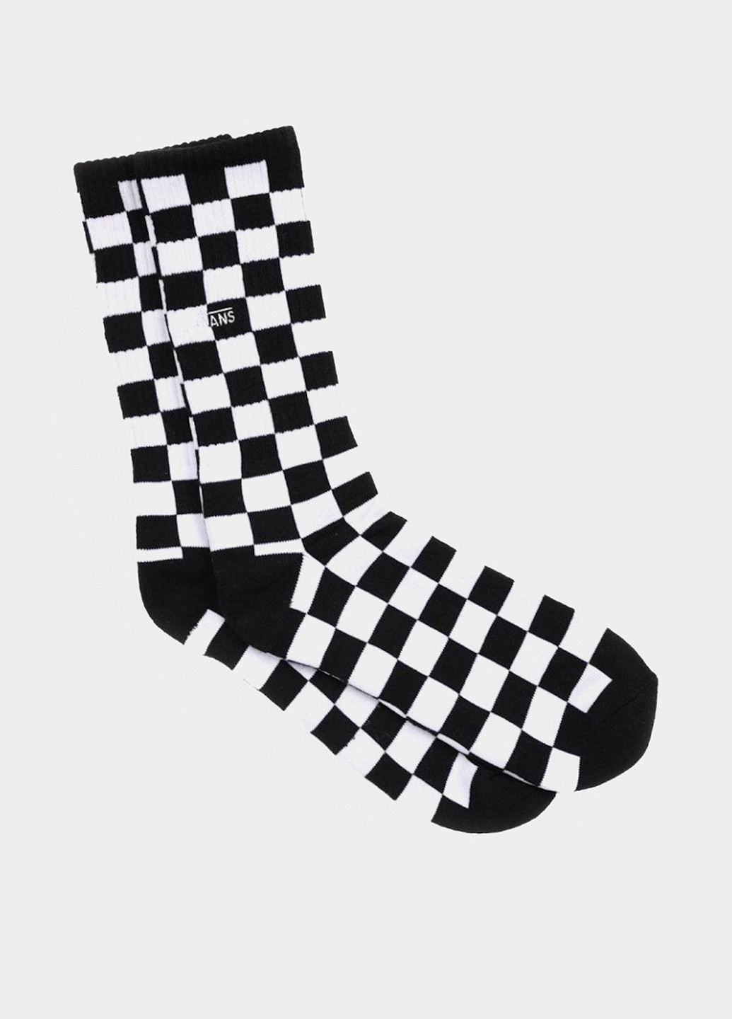 Чёрно-белых носки Vans клетка (327368819)