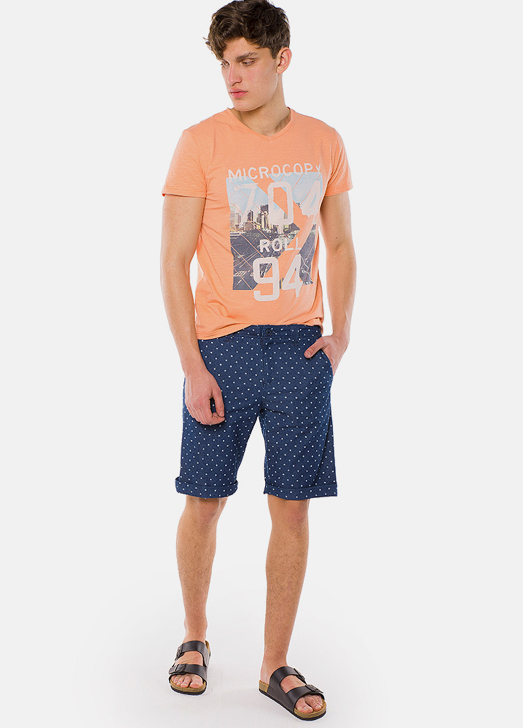 Оранжевая футболка MR 520