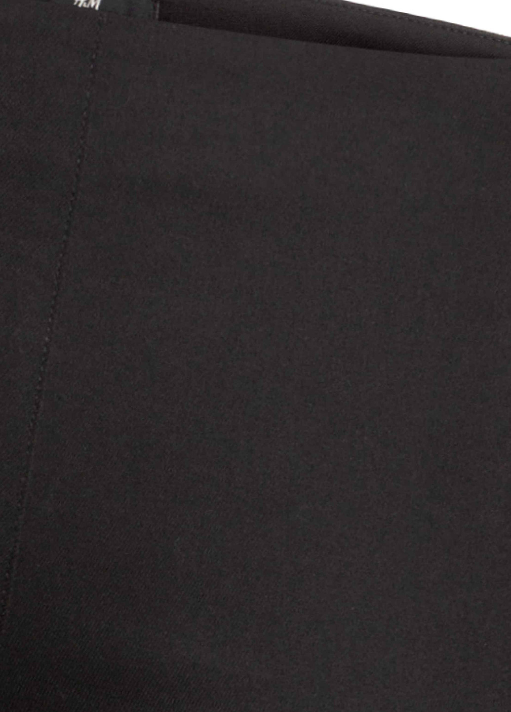 Штани H&M однотонні чорні кежуали