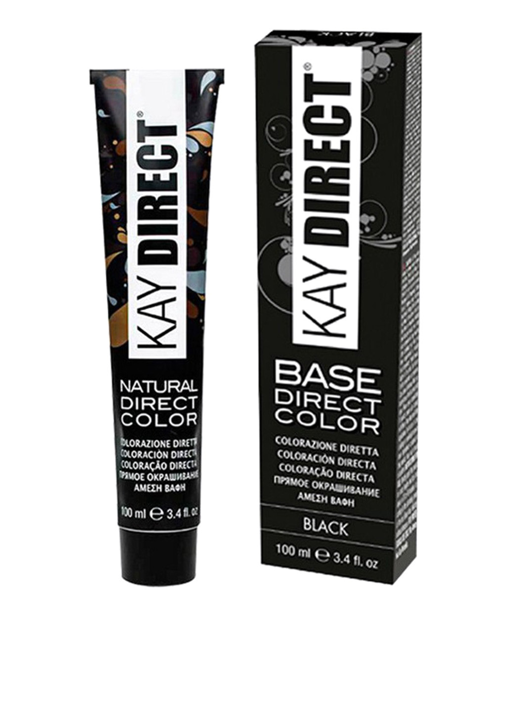 Краска для волос прямого окрашивания Kay Direct (черный), 100 мл KayPro (75295713)