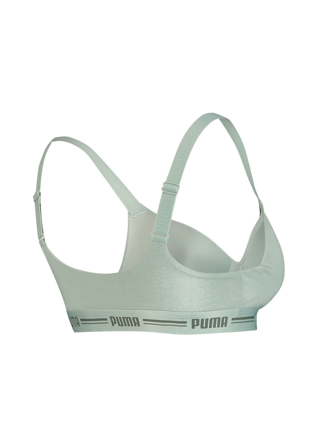 Зелёный бра women's padded bra 1 pack Puma