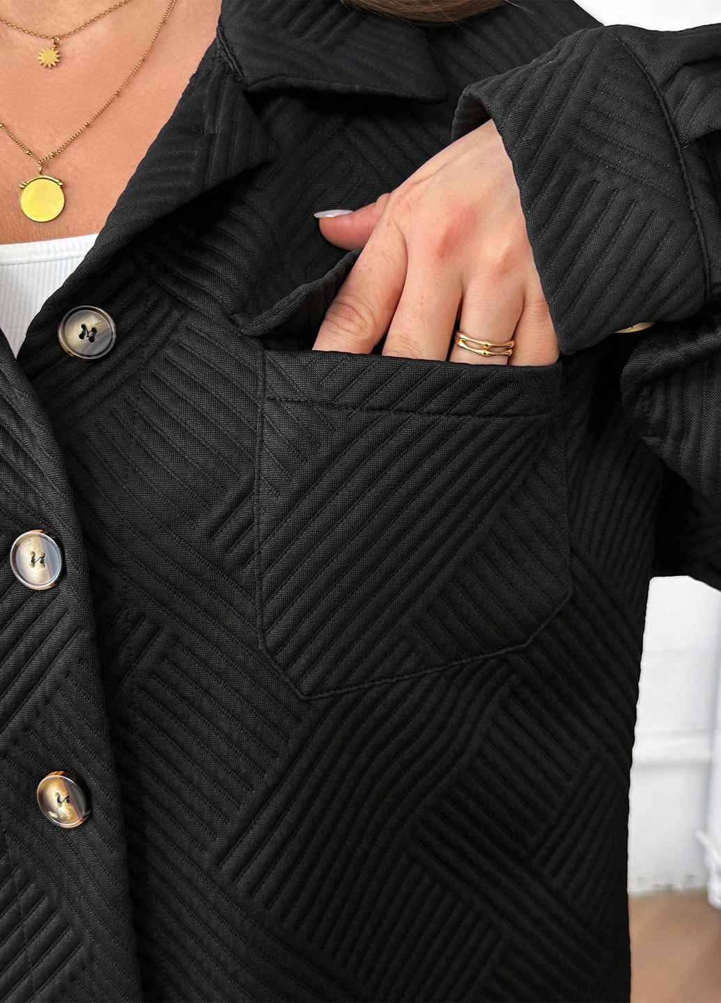 Куртка-сорочка SHEIN (333366121)