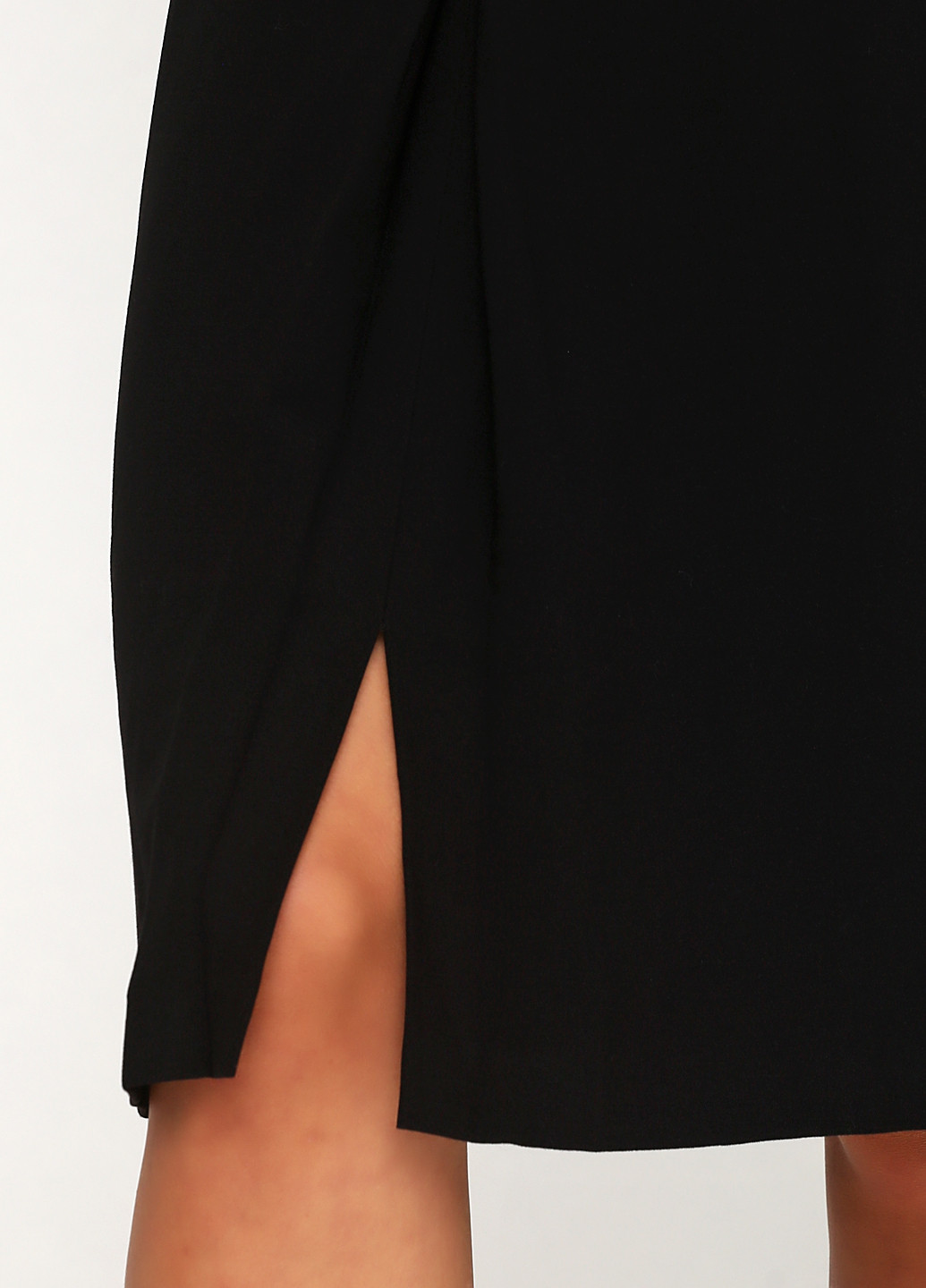 Черная кэжуал однотонная юбка Rinascimento клешированная