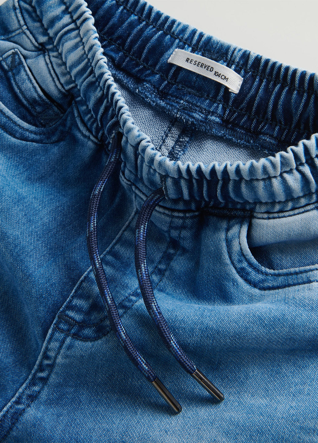 Синие демисезонные джоггеры джинси Reserved