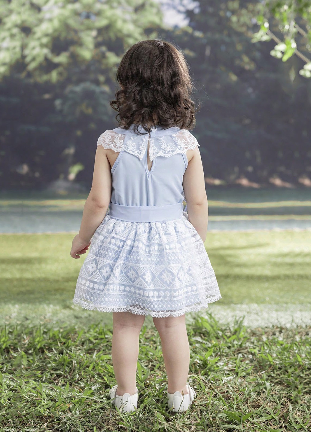 Светло-голубое платье SHEIN (324691956)