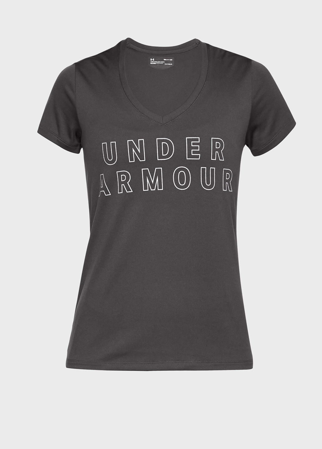 Серая всесезон футболка с коротким рукавом Under Armour