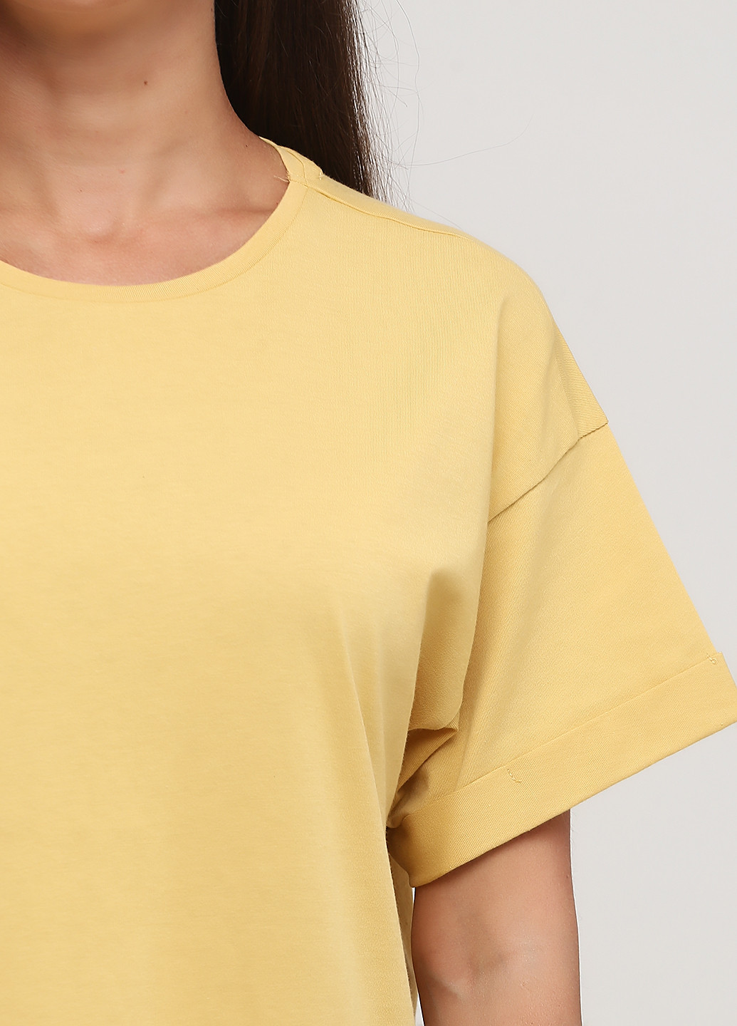Желтая демисезон футболка DeFacto Фото