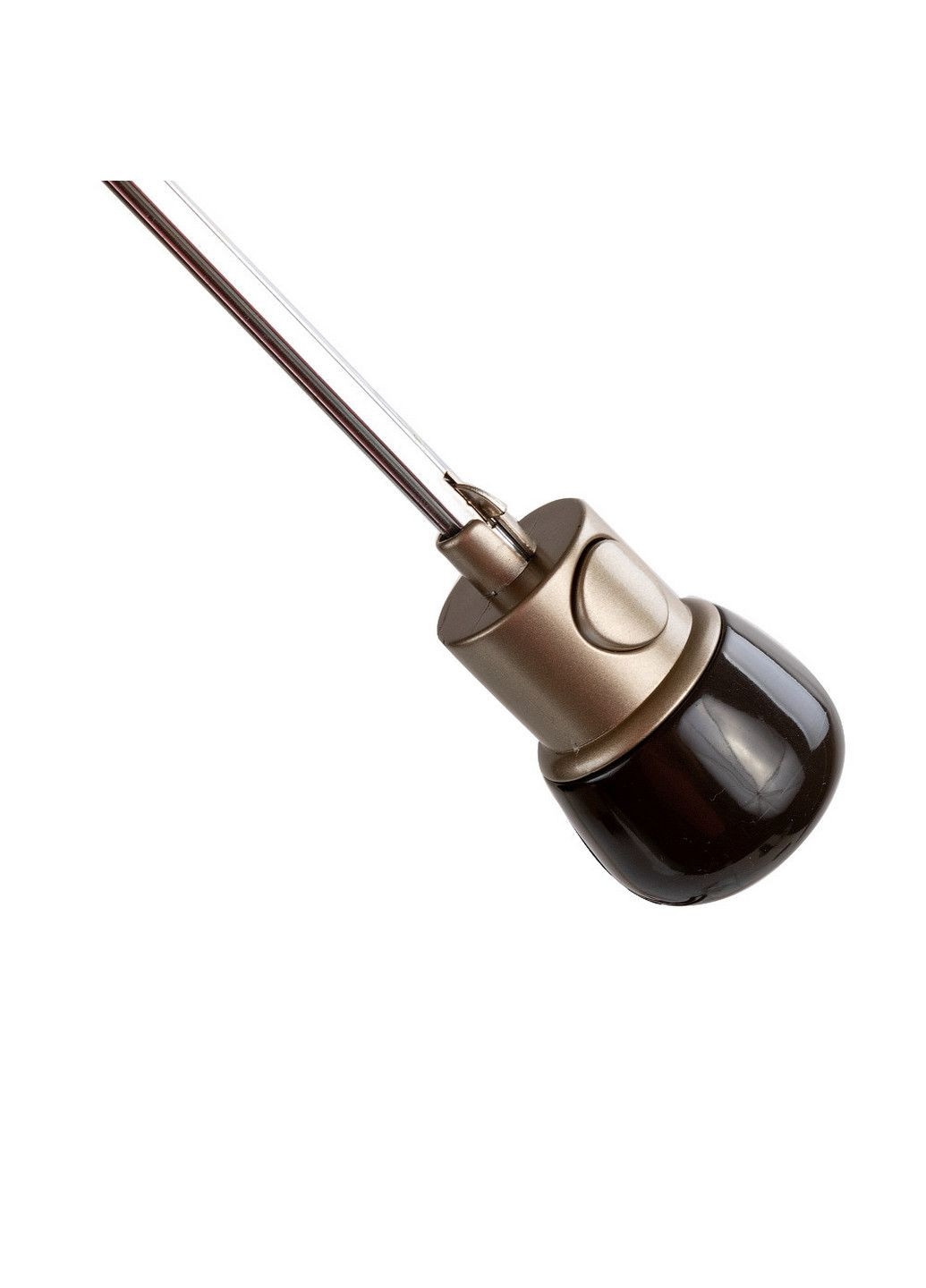 Коричнева складна парасолька напівавтомат 99 см Airton (197762143)