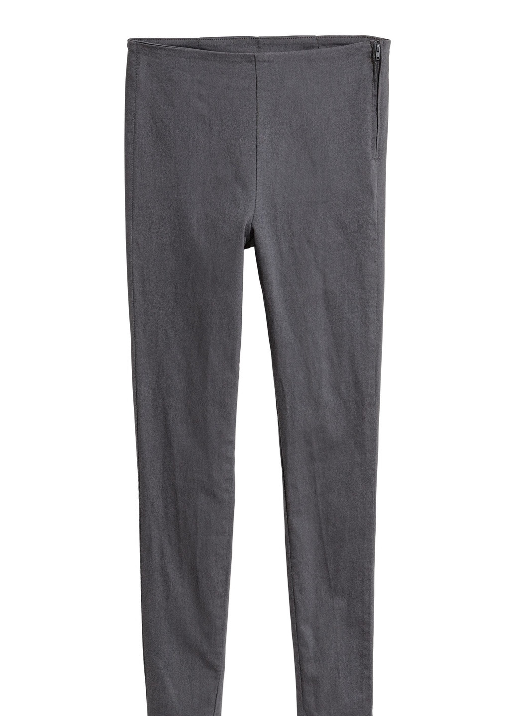 Темно-серые кэжуал демисезонные брюки H&M