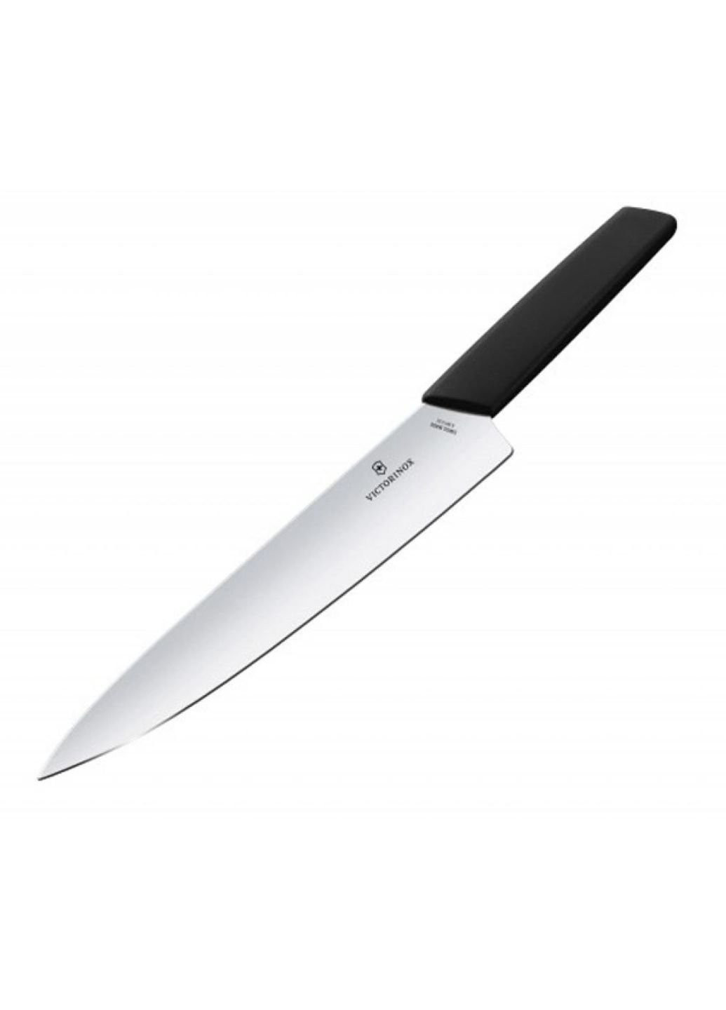 Кухонний ніж Swiss Modern 22 см Black (6.9013.22B) Victorinox (254079433)