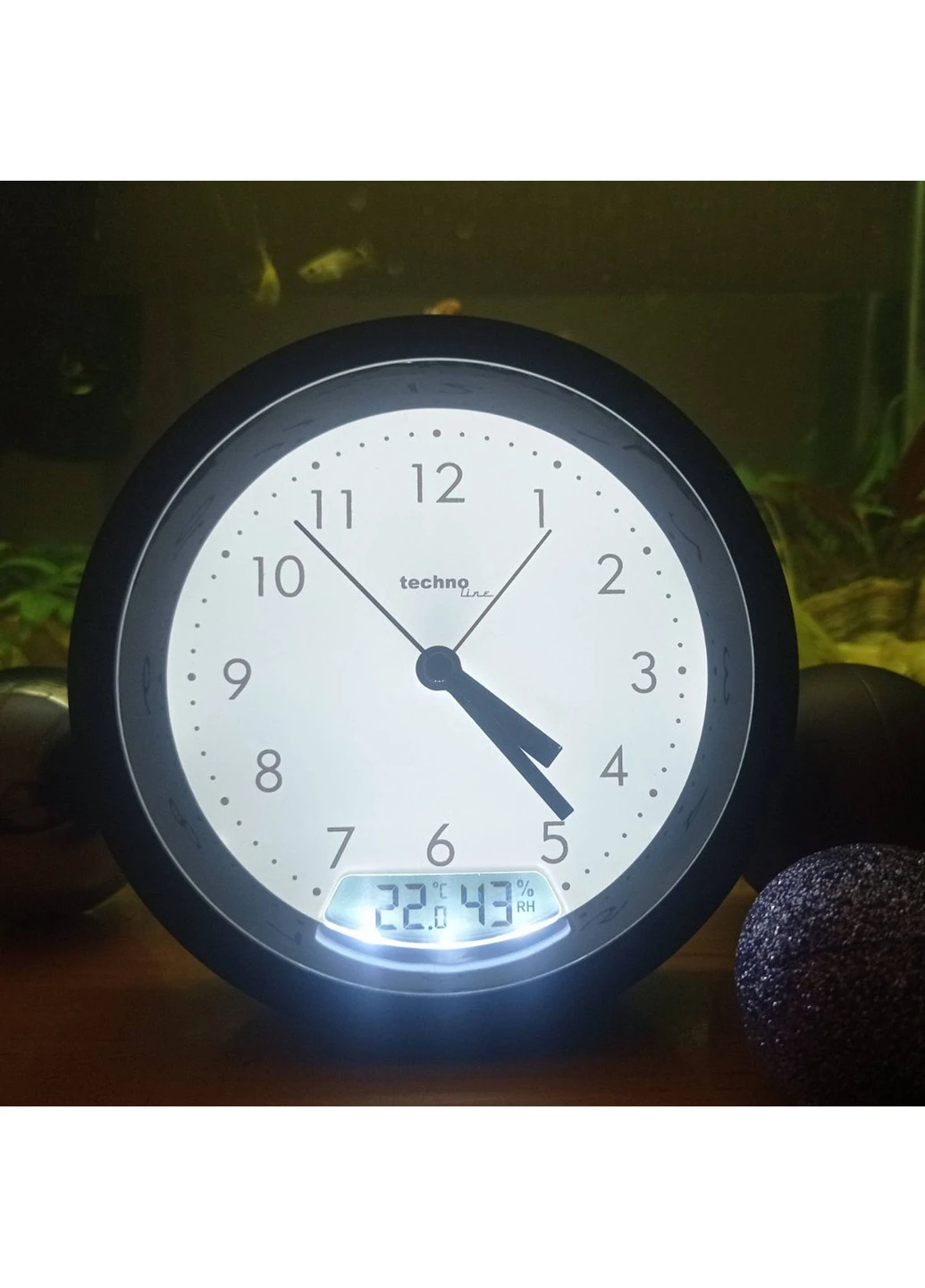 Годинник настільний WT767 Black (WT767) Technoline (252255504)