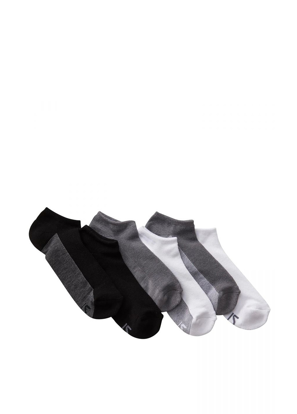 Носки (6 пар) Gap однотонные комбинированные кэжуалы
