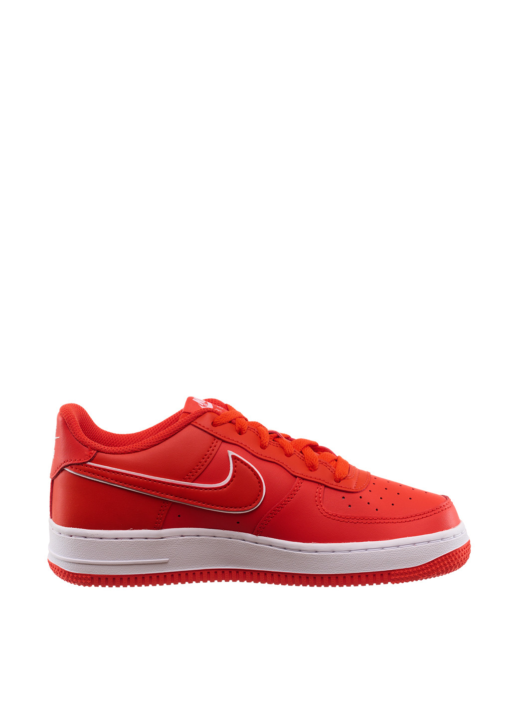 Червоні осінні кросівки dx5805-600_2024 Nike Air Force 1 Gs