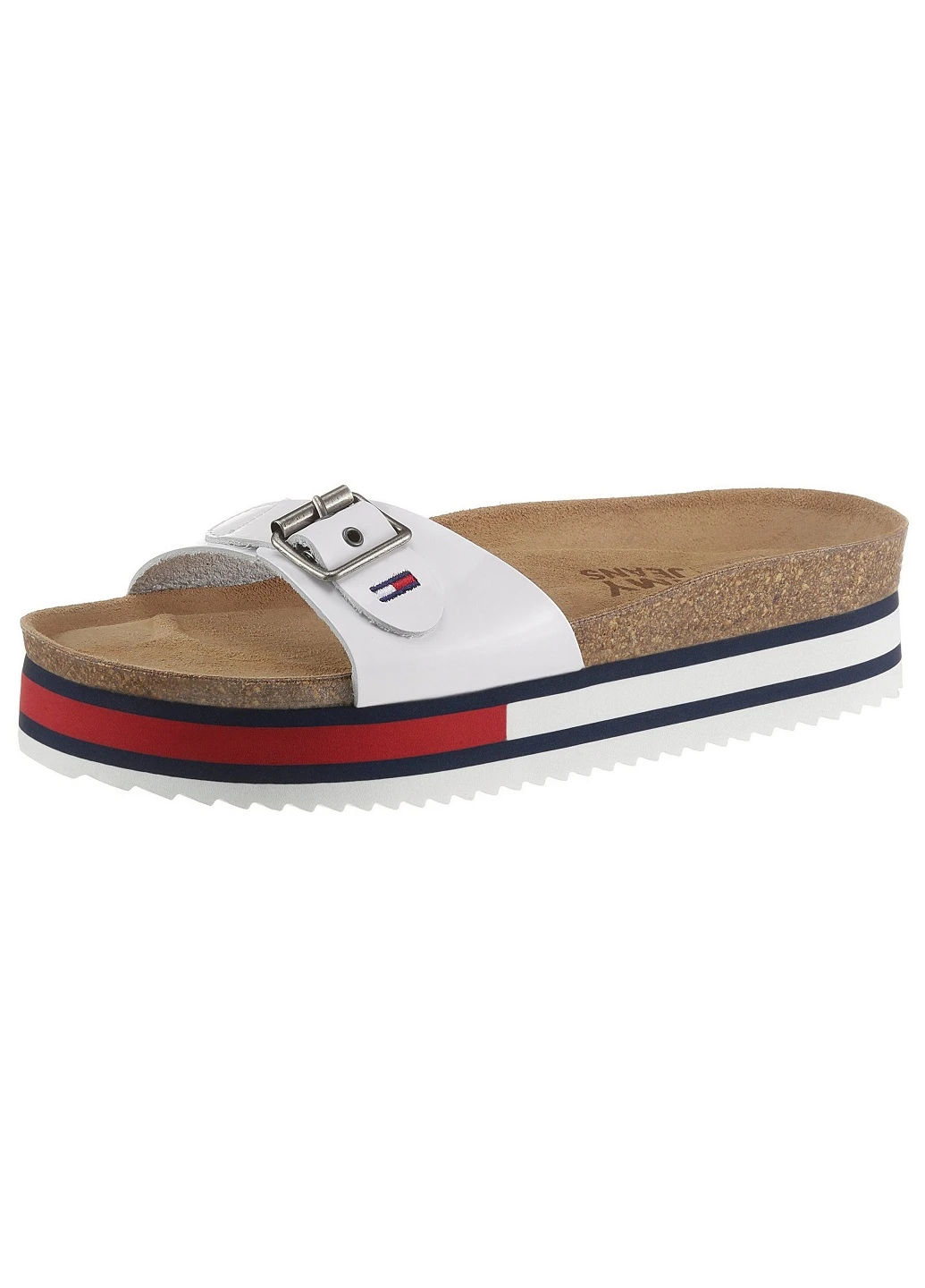 Белые мюли Tommy Jeans