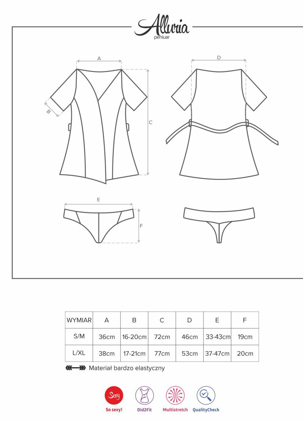 Пеньюар Obsessive (251175041)