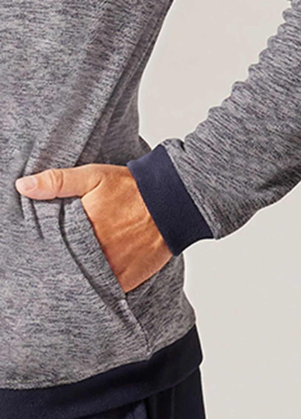 Серо-синий зимний костюм (толстовка, брюки) Livergy