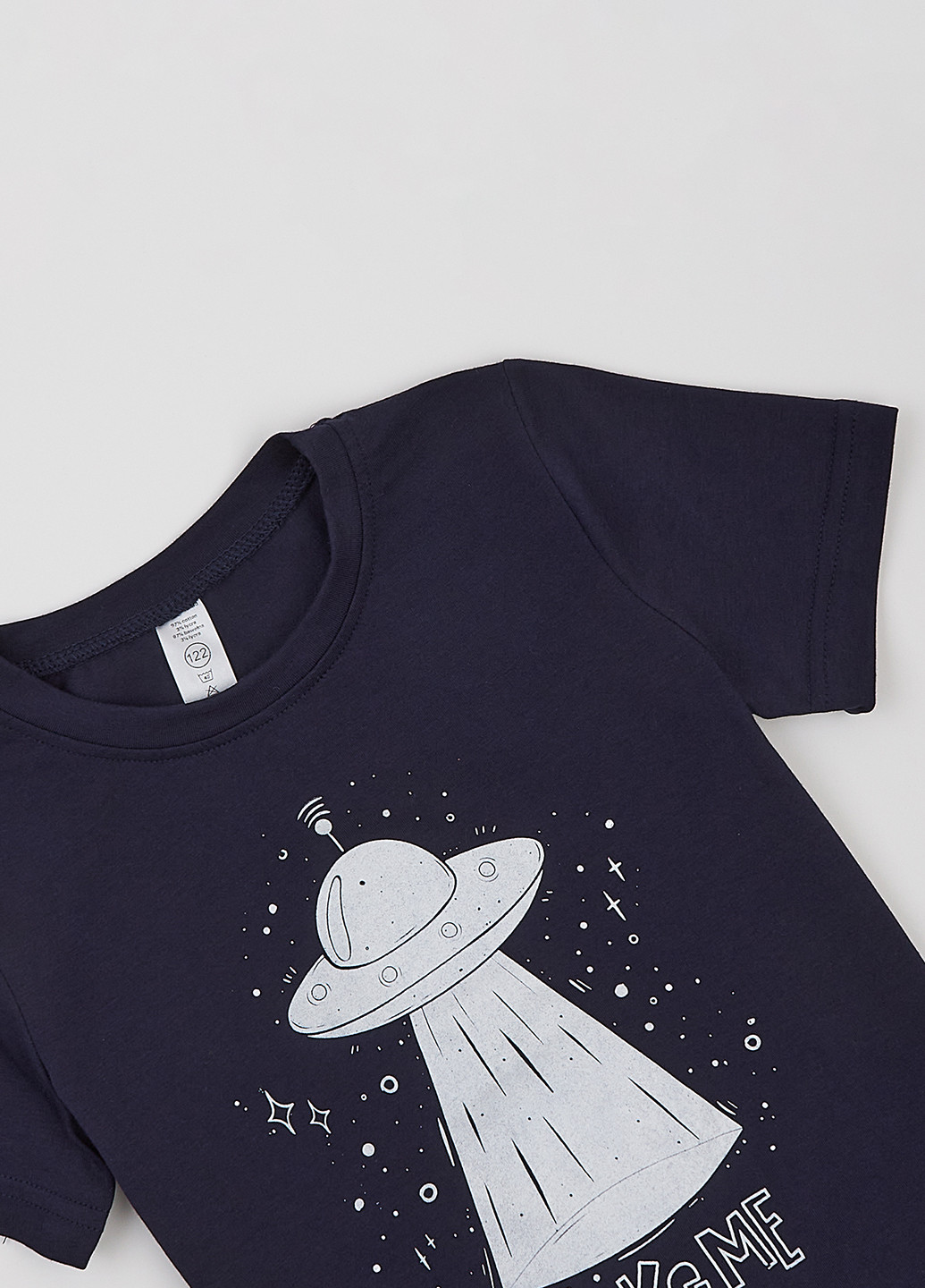 Синя літня футболка Garnamama