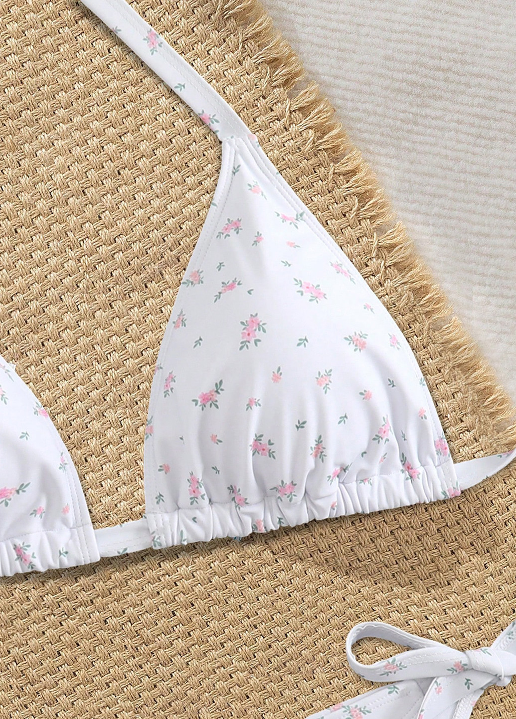 Комбінований демісезонний купальник (ліф, трусики) бікіні, роздільний SHEIN