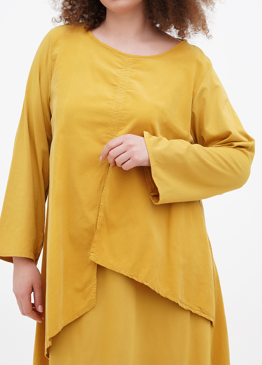 Гірчична кежуал сукня Italy Moda однотонна