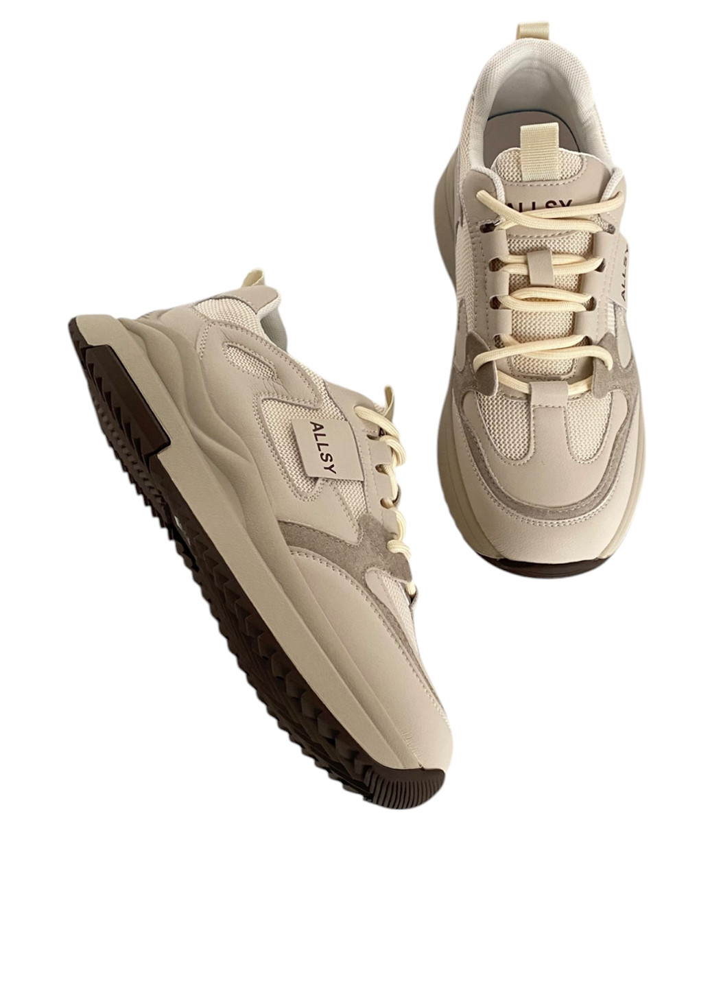 Кросівки ALLSY бежеві демісезони (323583056)