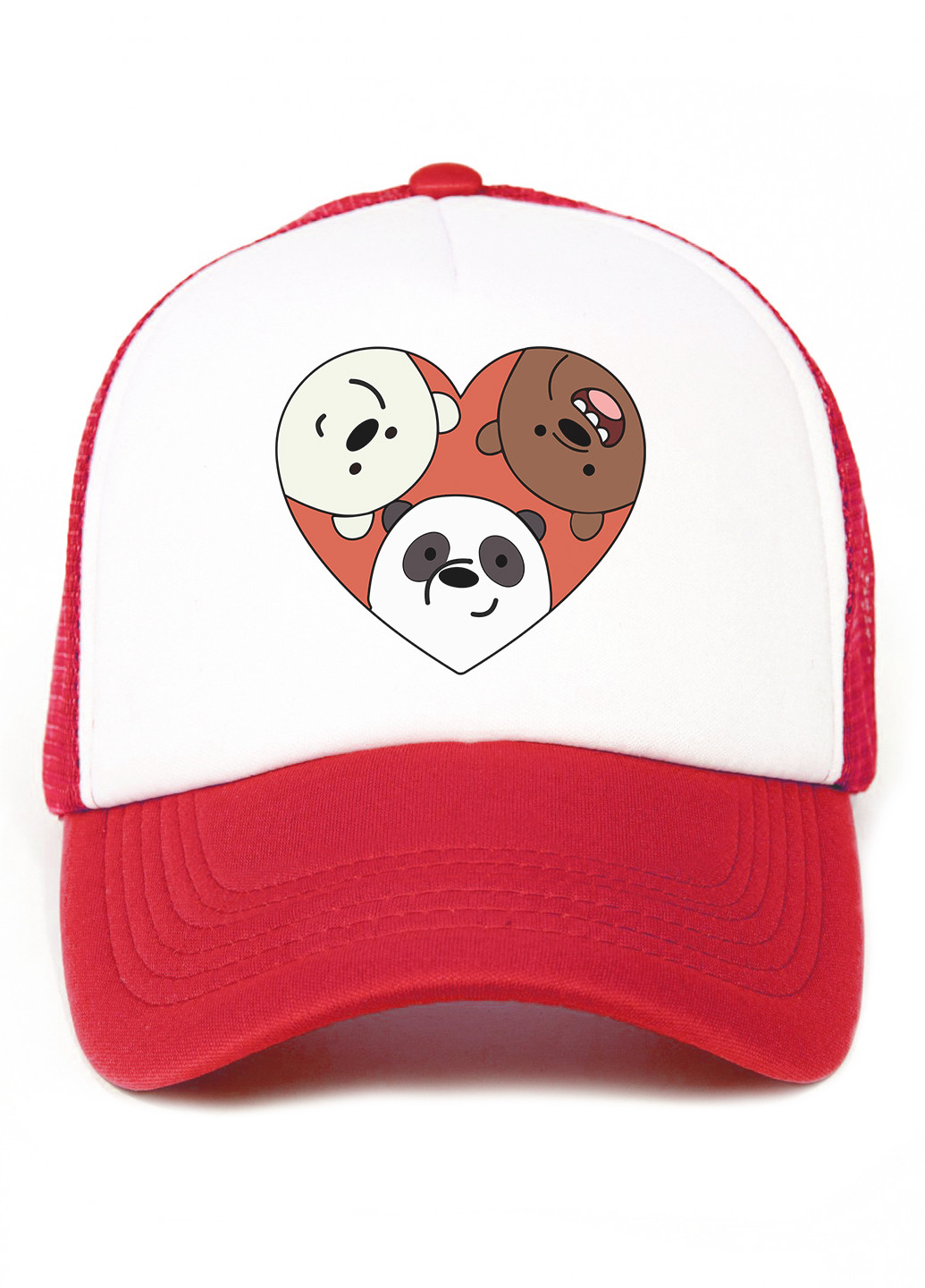 Кепка Тракер дитяча Вся правда про ведмедів (We Bare Bears) (33404-2669) MobiPrint (220824569)