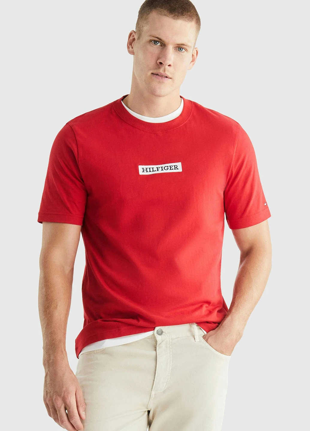 Червона футболка Tommy Hilfiger
