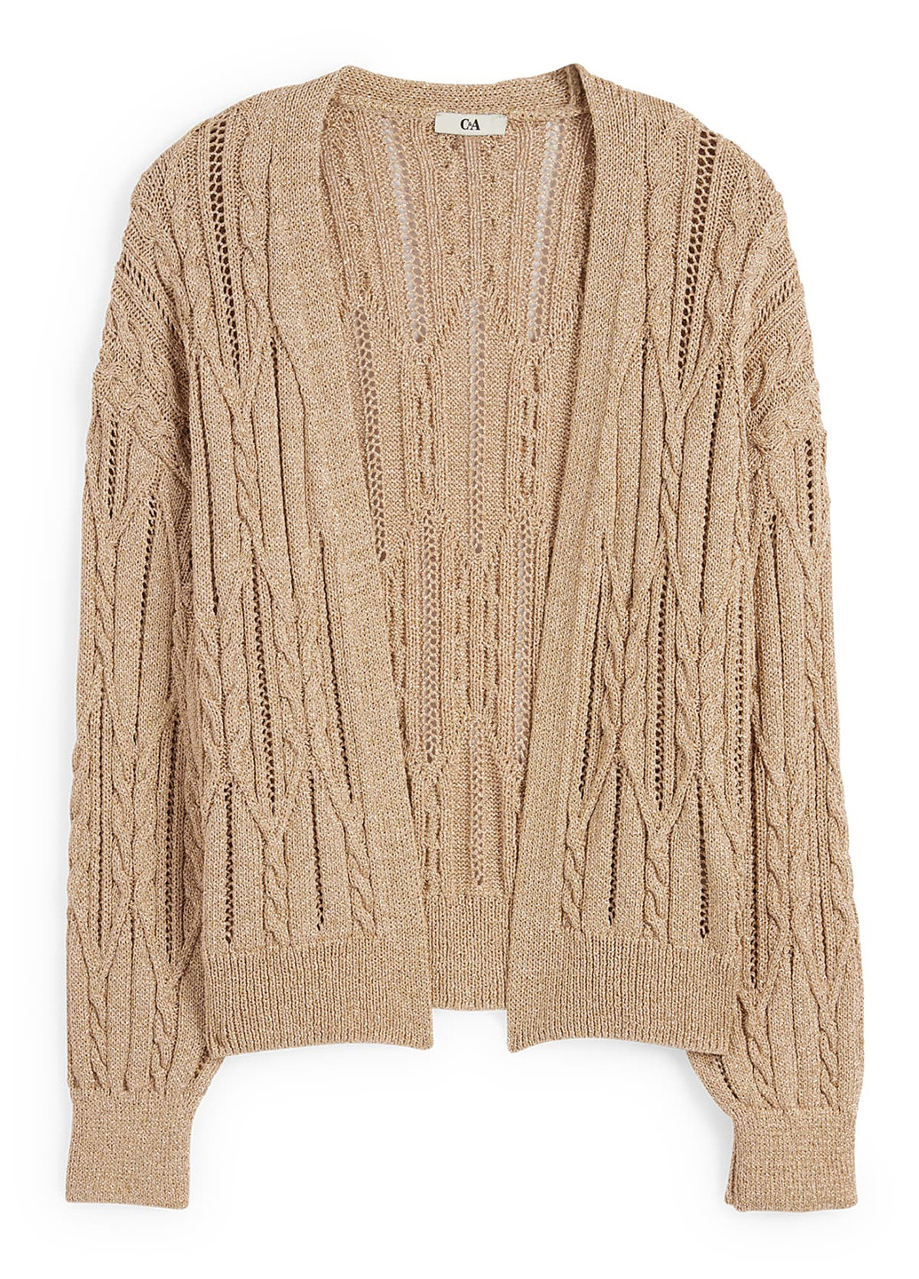 Бежевый демисезонный кардиган C&A