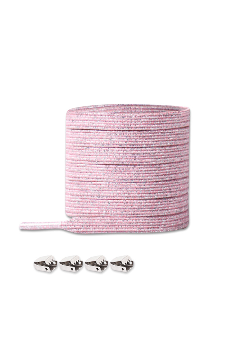 Цветные эластичные шнурки-резинки с фиксатором-зажимом, 105 см, цвет №117 No Brand (253654584)