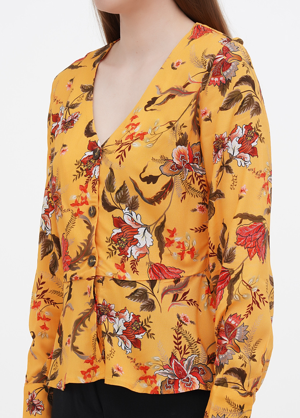 Жовта демісезонна блузка Reserved