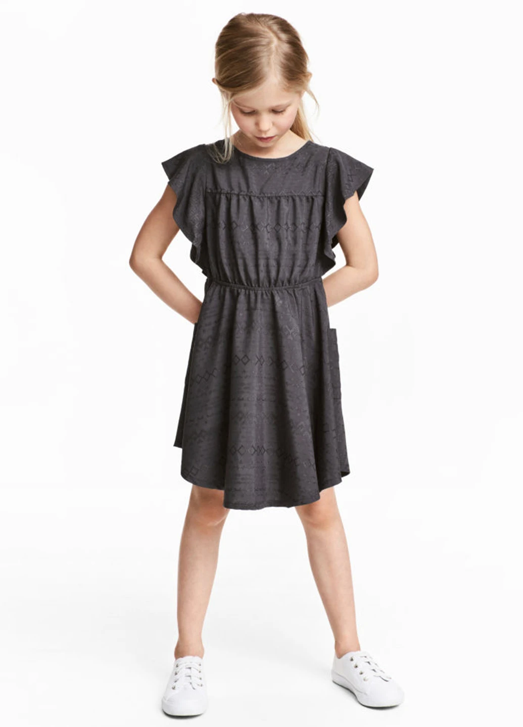 Темно-сіра сукня H&M (74040556)