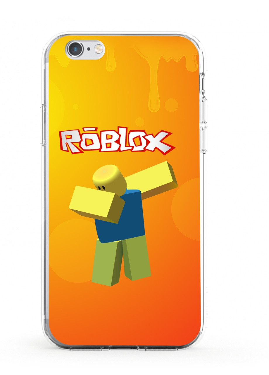 Чехол силиконовый Apple Iphone 6 Роблокс (Roblox) (6937-1707) MobiPrint (219558912)