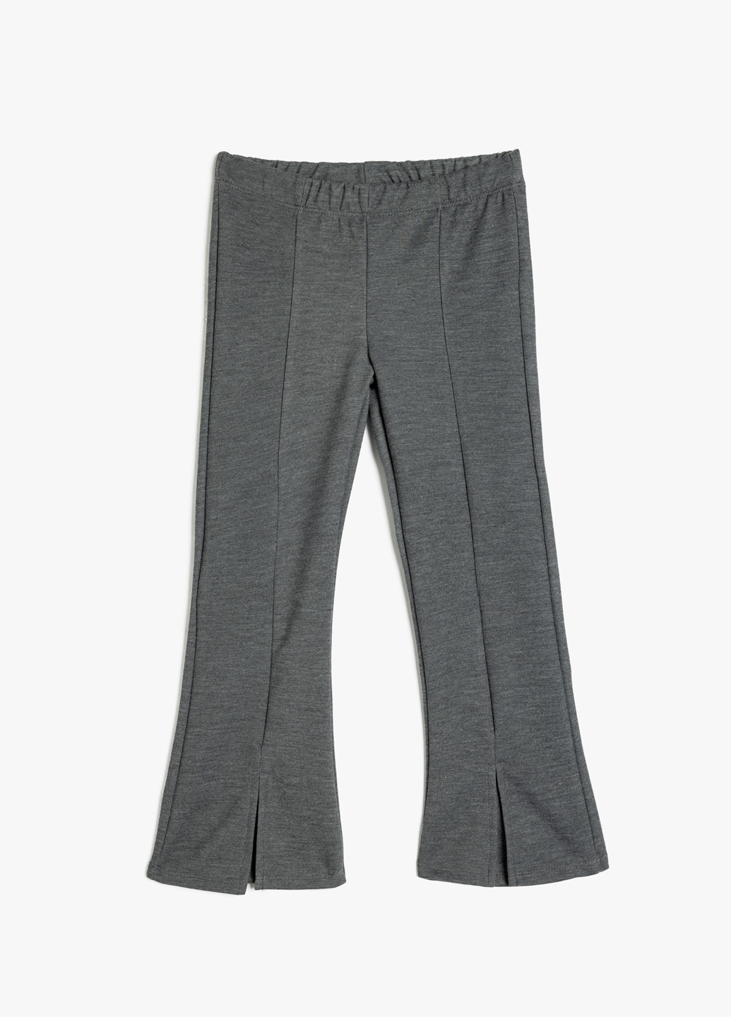 Серые кэжуал демисезонные клеш брюки KOTON