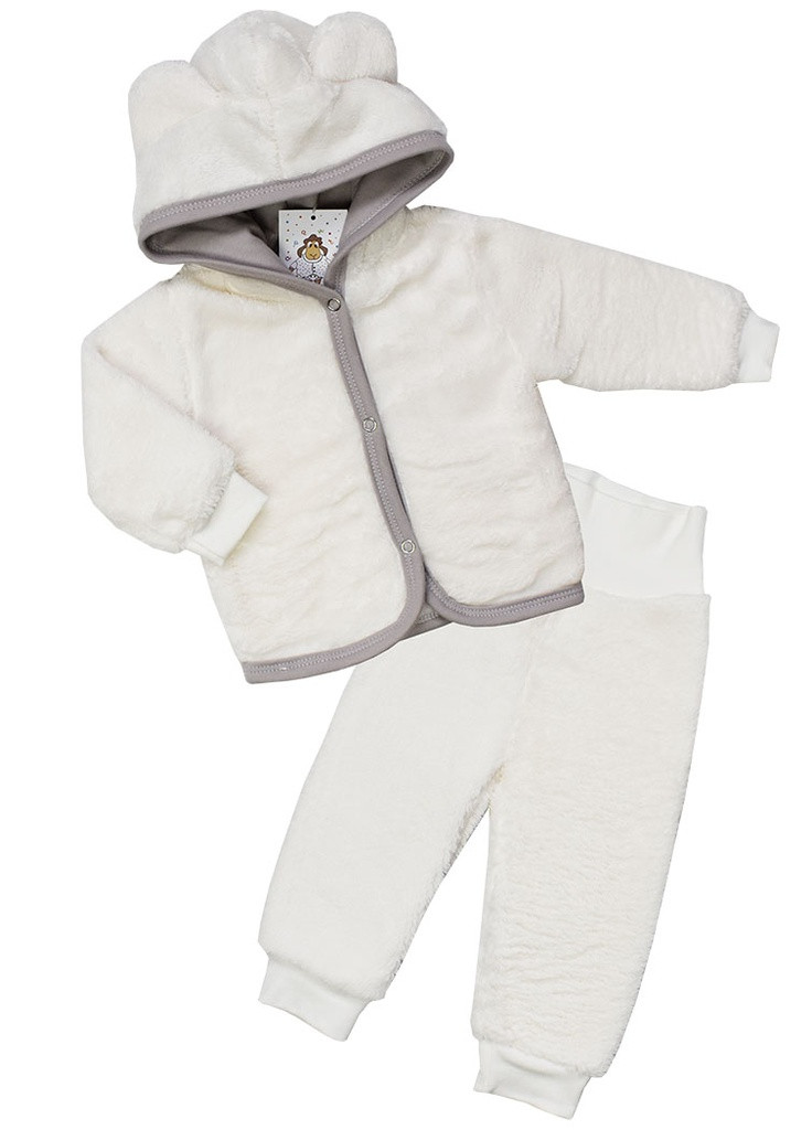 Бежевый демисезонный комплект одежды для младенцев Баранчик БО